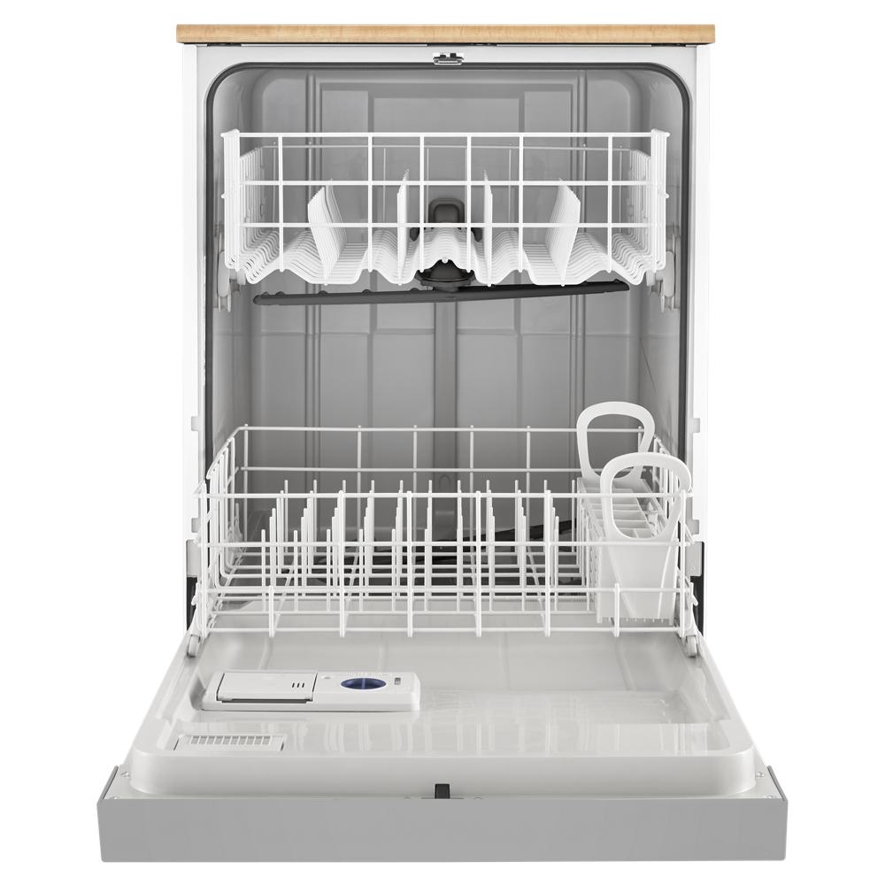 Whirlpool ENERGY STAR® certified dishwasher with 1-Hour Wash cycle - Monochromatic Stainless Steel (WDF520PADM)