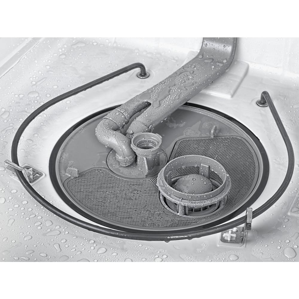 Whirlpool ENERGY STAR® certified dishwasher with 1-Hour Wash cycle - Monochromatic Stainless Steel (WDF520PADM)