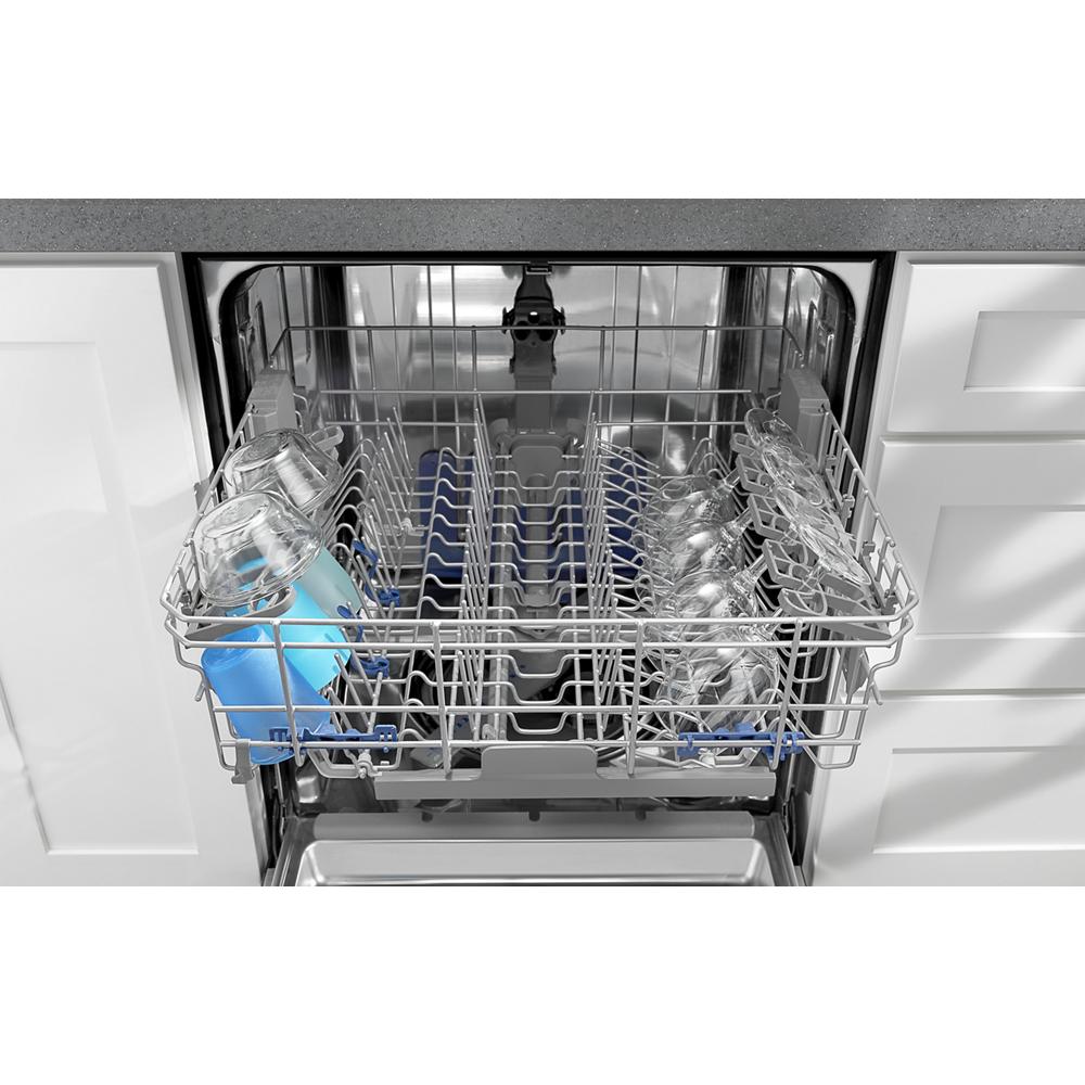 Whirlpool ENERGY STAR® certified dishwasher with 1-Hour Wash cycle - Monochromatic Stainless Steel (WDF520PADM)