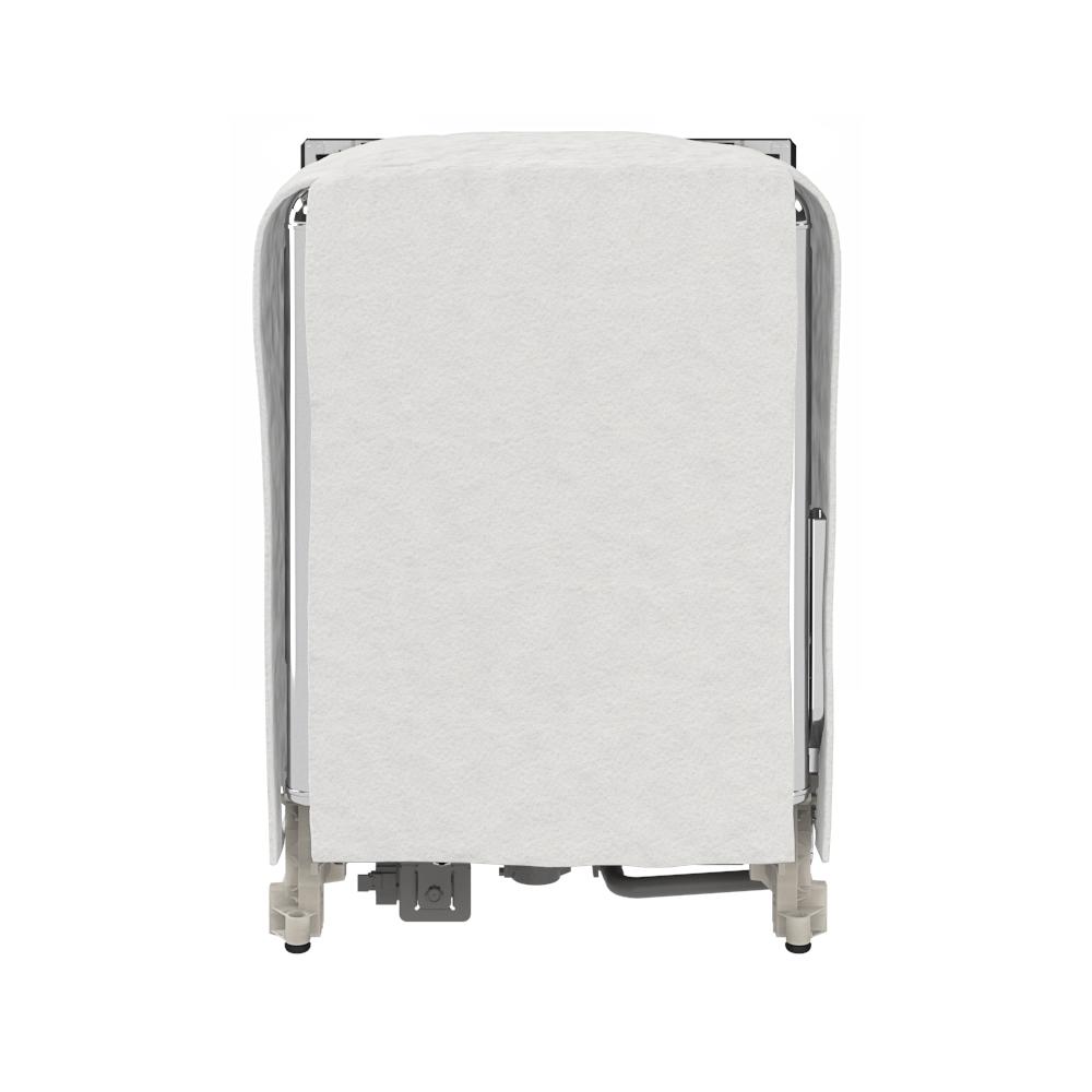 Whirlpool 24” Stainless Steel Dishwasher with AI Intelligent Wash - 47 dBA - Print Resist Black Stainless (WDT750SAKV)