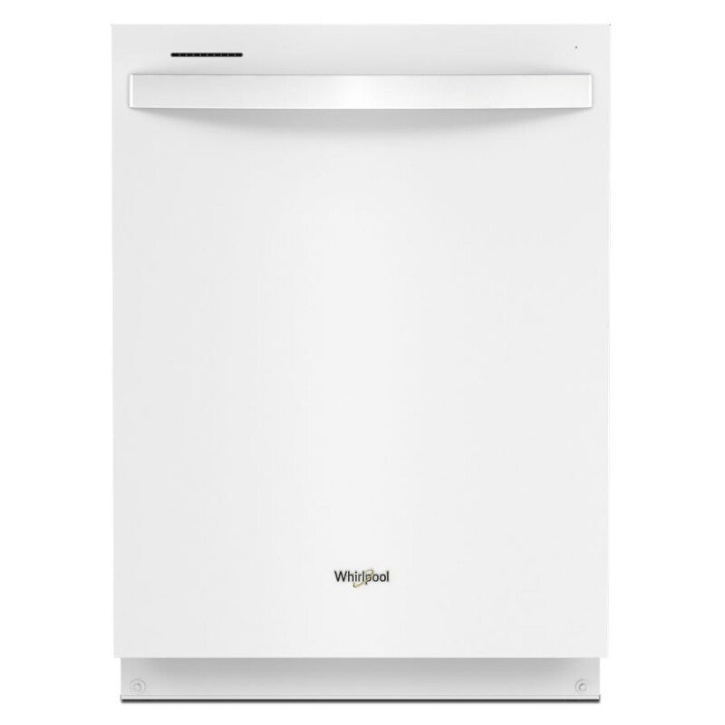 Whirlpool 24” Stainless Steel Dishwasher with AI Intelligent Wash - 47 dBA - White (WDT750SAKW)
