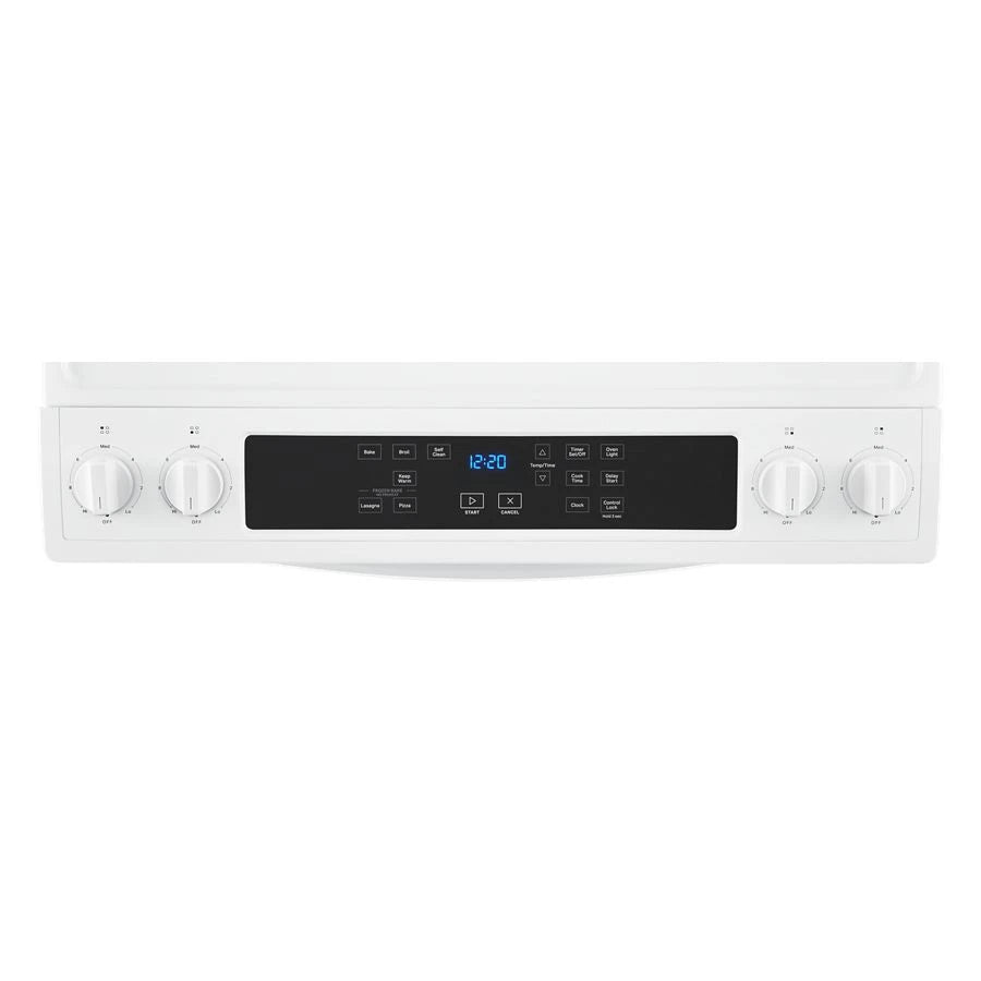 WHIRLPOOL 4.8 Cu. Ft. Electric Range with Frozen Bake™ Technology - White (WEC310S0LW)