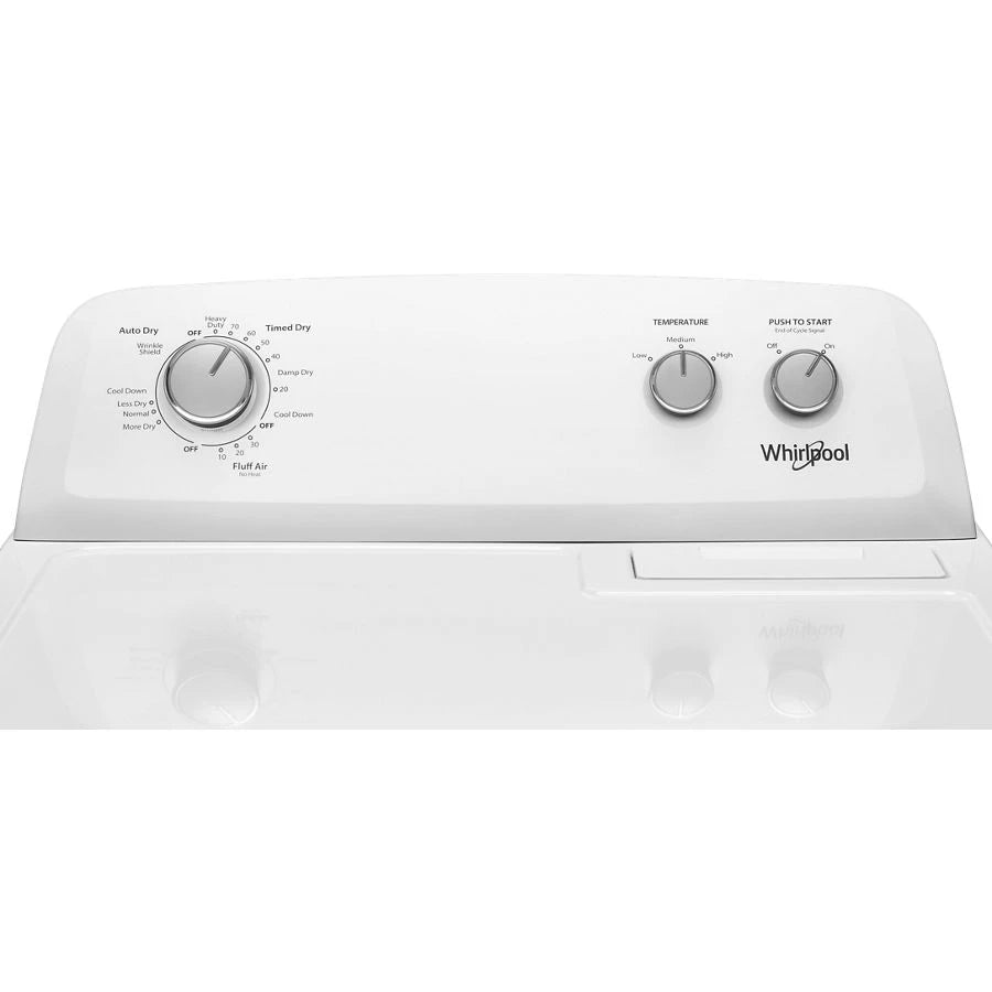 WHIRLPOOL 7.0 cu. ft. Top Load Electric Dryer with AutoDry™ Drying System - White (WED4850HW)