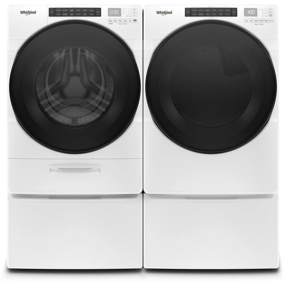 WHIRLPOOL 7.4 cu. ft. Front Load Electric Dryer with Intuitive Touch Controls - White (WED5620HW)