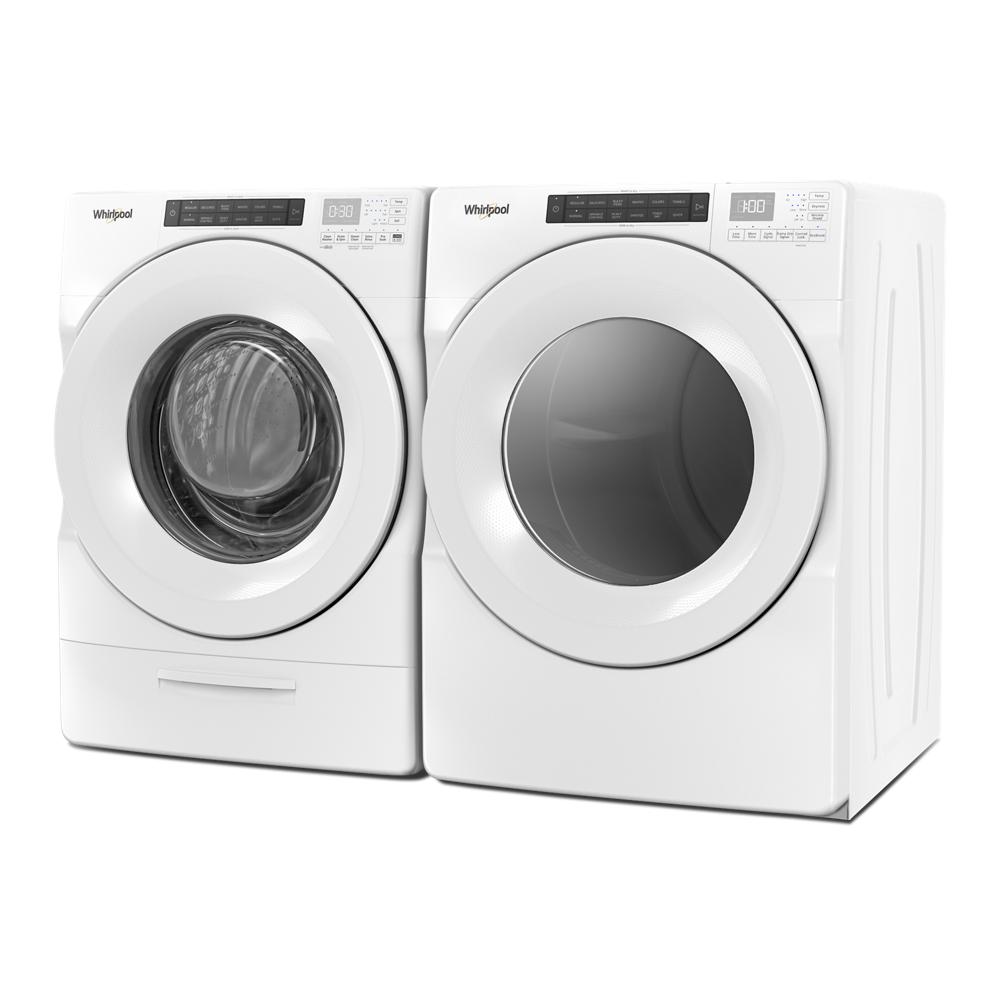 Whirlpool 7.4 cu. ft. Front Load Electric Dryer with Intuitive Touch Controls - White (WED5620HW)