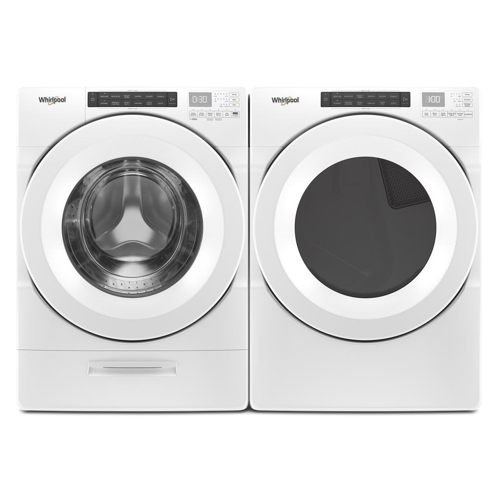 Whirlpool 7.4 cu. ft. Front Load Electric Dryer with Intuitive Touch Controls - White (WED5620HW)