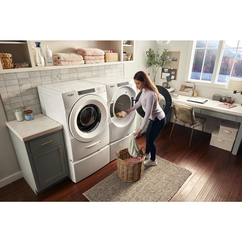 Whirlpool 7.4 cu. ft. Front Load Electric Dryer with Intuitive Touch Controls - White (WED5620HW)