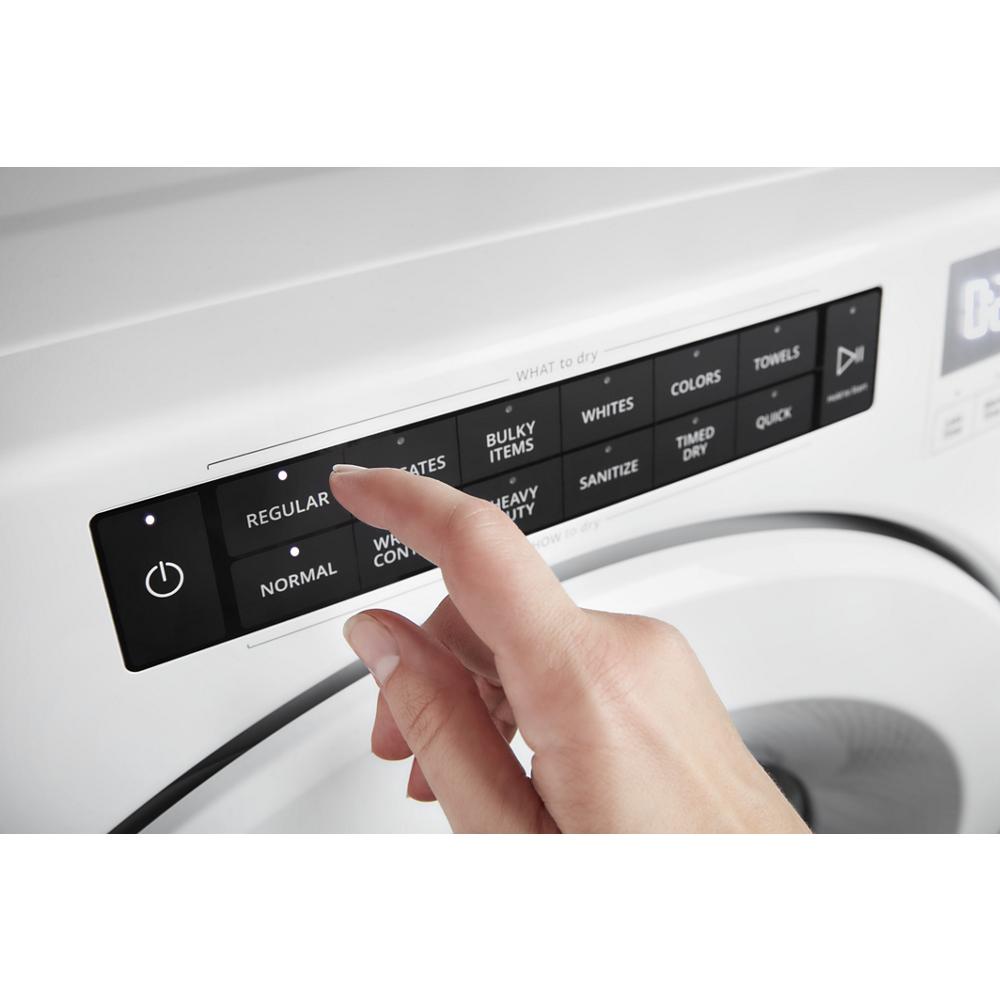 Whirlpool 7.4 cu. ft. Front Load Electric Dryer with Intuitive Touch Controls - White (WED5620HW)