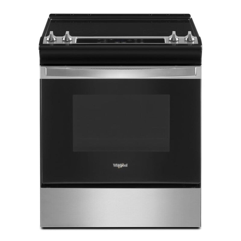 Whirlpool 4.8 Cu. Ft. Electric Range with Frozen Bake Technology - Stainless Steel (WEE515S0LS)