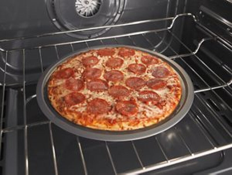 Whirlpool 6.4 Cu. Ft. Slide-In Electric Range with True Convection - Black-on-Stainless (WEE745H0FS)