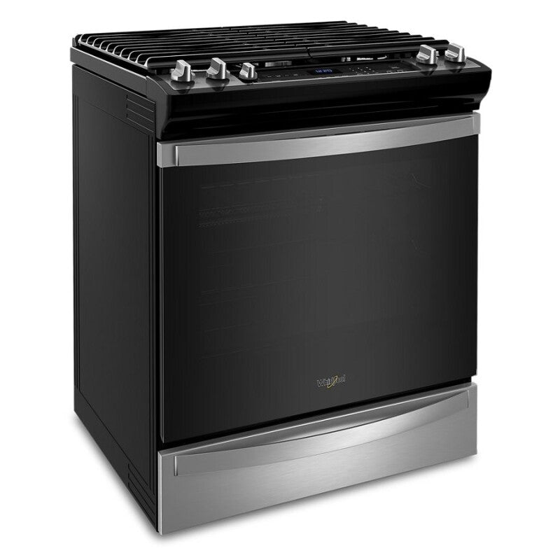 Whirlpool 5.8 Cu. Ft.  Gas 7-in-1 Air Fry Oven - Fingerprint Resistant Stainless Steel (WEG745H0LZ)