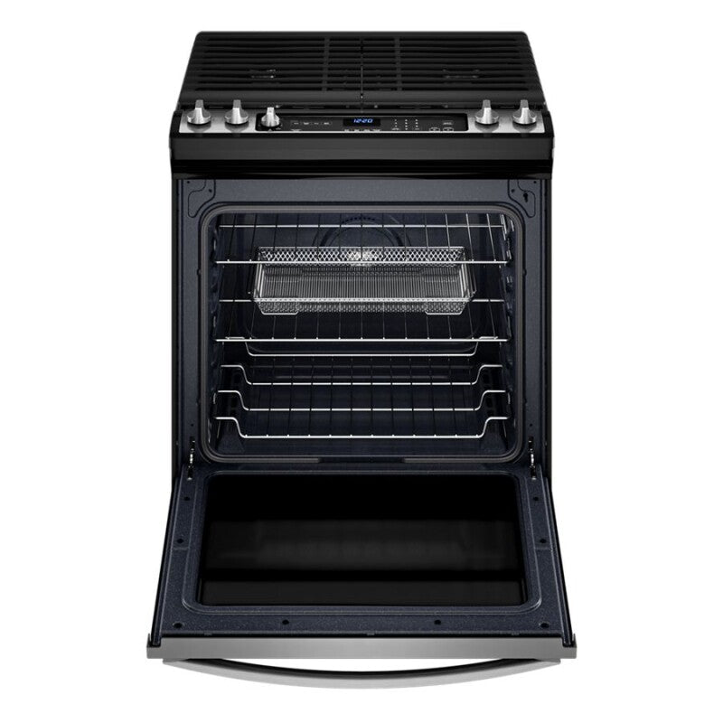 Whirlpool 5.8 Cu. Ft.  Gas 7-in-1 Air Fry Oven - Fingerprint Resistant Stainless Steel (WEG745H0LZ)