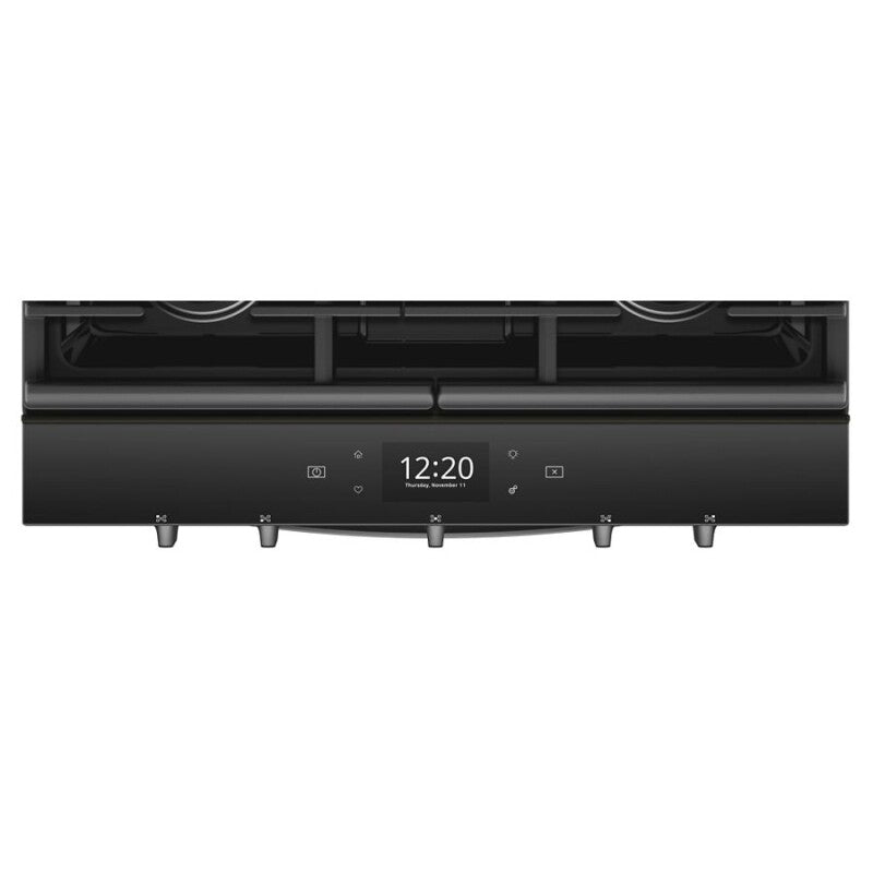 Whirlpool 5.8 cu. ft. Smart Slide-in Gas Range with Air Fry, when Connected - Black Stainless (WEG750H0HV)