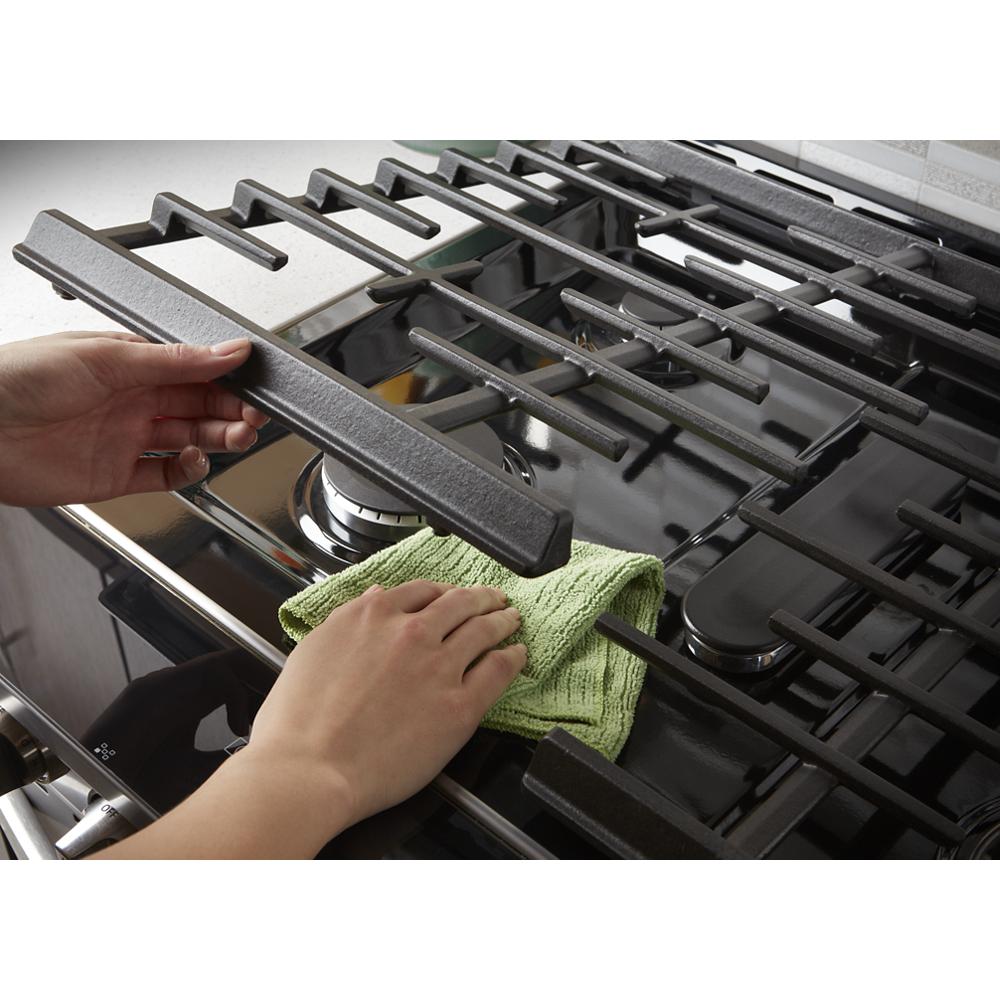 Whirlpool 5.8 cu. ft. Smart Slide-in Gas Range with Air Fry, when Connected - Fingerprint Resistant Stainless Steel (WEG750H0HZ)