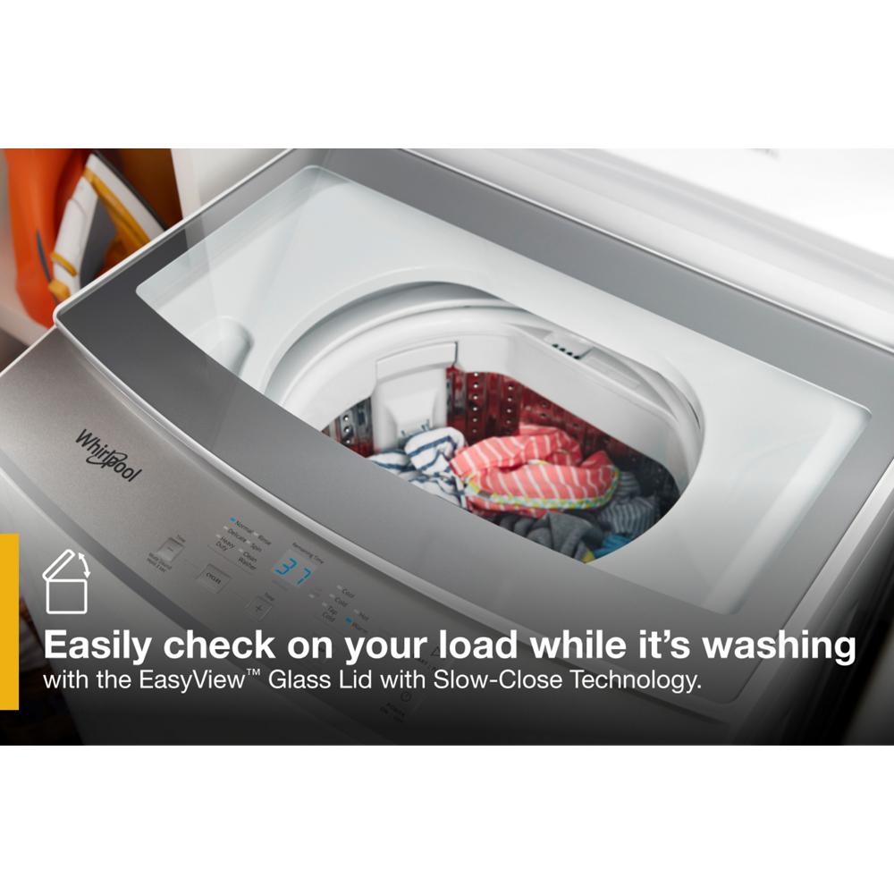 Whirlpool 1.6 cu.ft Electric Stacked Laundry Center 6 Wash cycles and AutoDry™ - White (WET4024HW)
