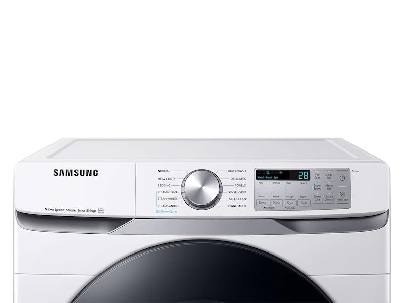 Samsung Super Speed Wash | Steam Wash | 4.5 cu.ft. - White (WF45B6300AWUS)