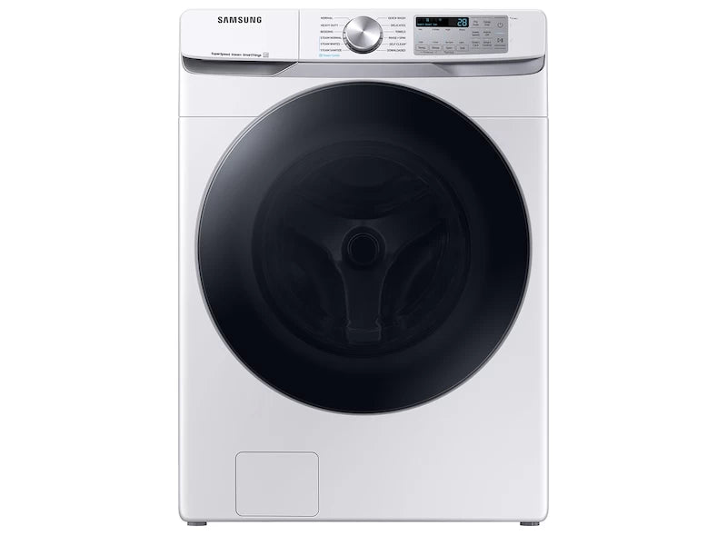 Samsung 4.5 cu. ft. Large Capacity Smart Front Load Washer with Super Speed Wash - White - White (WF45B6300AWUS)