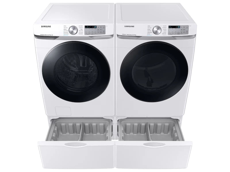 Samsung 4.5 cu. ft. Large Capacity Smart Front Load Washer with Super Speed Wash - White - White (WF45B6300AWUS)