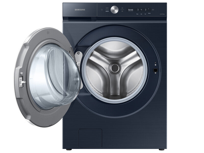Samsung Bespoke 5.3 cu. ft. Ultra Capacity Front Load Washer with AI OptiWash™ and Auto Dispense in Brushed Navy - Other (WF53BB8900ADUS)