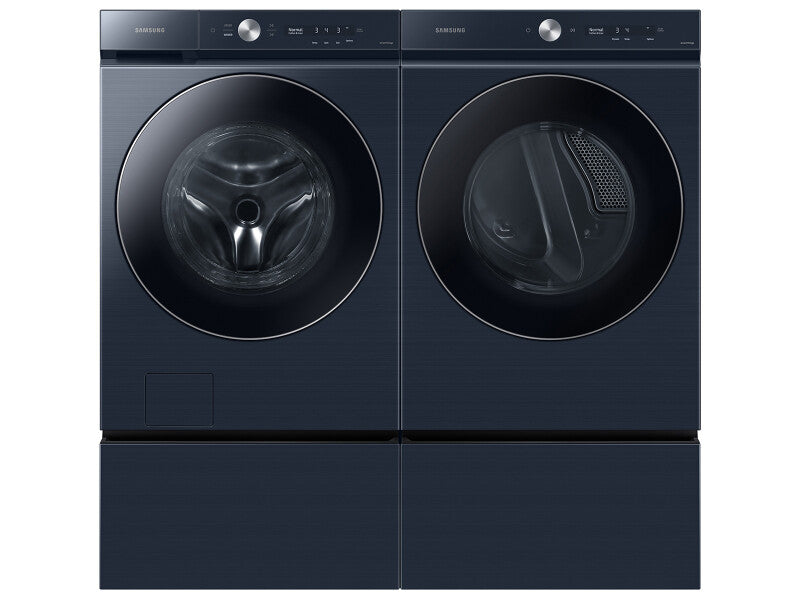 Samsung Bespoke 5.3 cu. ft. Ultra Capacity Front Load Washer with AI OptiWash™ and Auto Dispense in Brushed Navy - Brushed Navy (WF53BB8900ADUS)