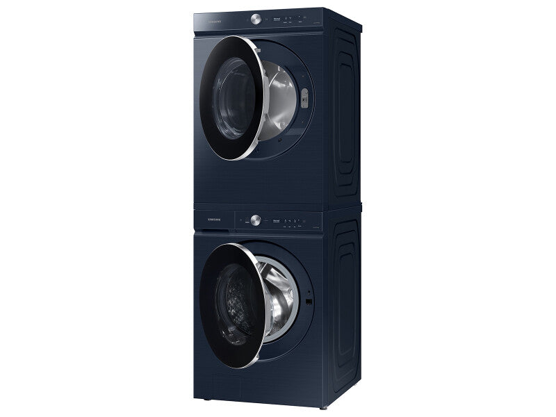 Samsung Bespoke 5.3 cu. ft. Ultra Capacity Front Load Washer with AI OptiWash™ and Auto Dispense in Brushed Navy - Other (WF53BB8900ADUS)