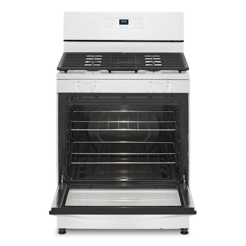 Whirlpool 5.1 Cu. Ft. Freestanding Gas Range with Broiler Drawer - White (WFG320M0MW)