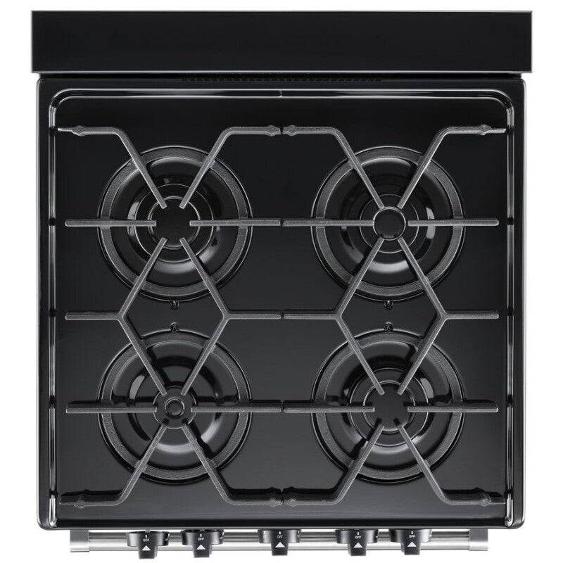 Whirlpool 24-inch Freestanding Gas Range with Sealed Burners - Stainless Steel (WFG500M4HS)