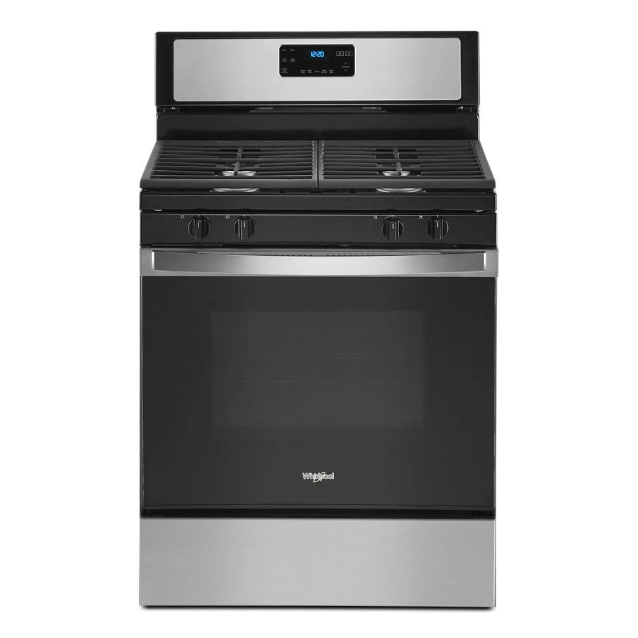 WHIRLPOOL 5.0 cu. ft. Whirlpool® gas range with SpeedHeat™ burner - Stainless Steel (WFG515S0JS)