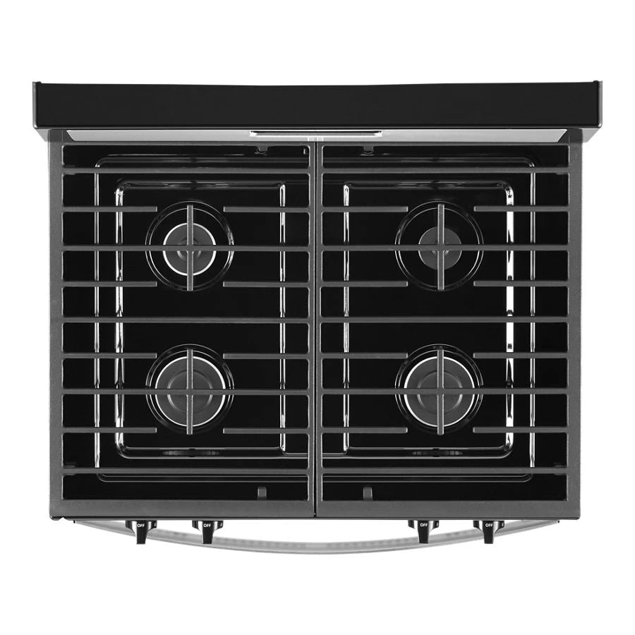 Whirlpool 5.0 cu. ft. Whirlpool® gas range with SpeedHeat™ burner - Stainless Steel (WFG515S0JS)