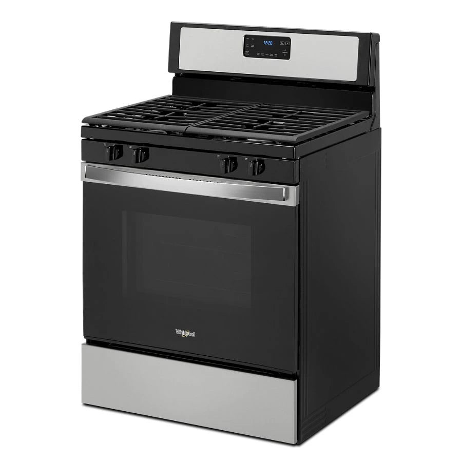 Whirlpool 5.0 cu. ft. Whirlpool® gas range with SpeedHeat™ burner - Stainless Steel (WFG515S0JS)