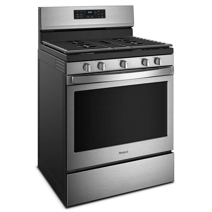 Whirlpool 5.0 cu. ft. Whirlpool® gas convection oven with Frozen Bake™ technology - Fingerprint Resistant Stainless Steel (WFG550S0HZ)