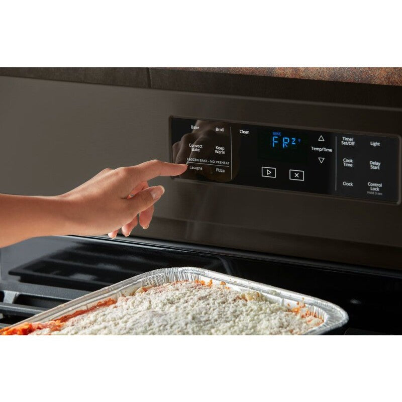 Whirlpool 5.0 cu. ft.gas convection oven with Frozen Bake technology - Fingerprint Resistant Stainless Steel (WFG550S0HZ)