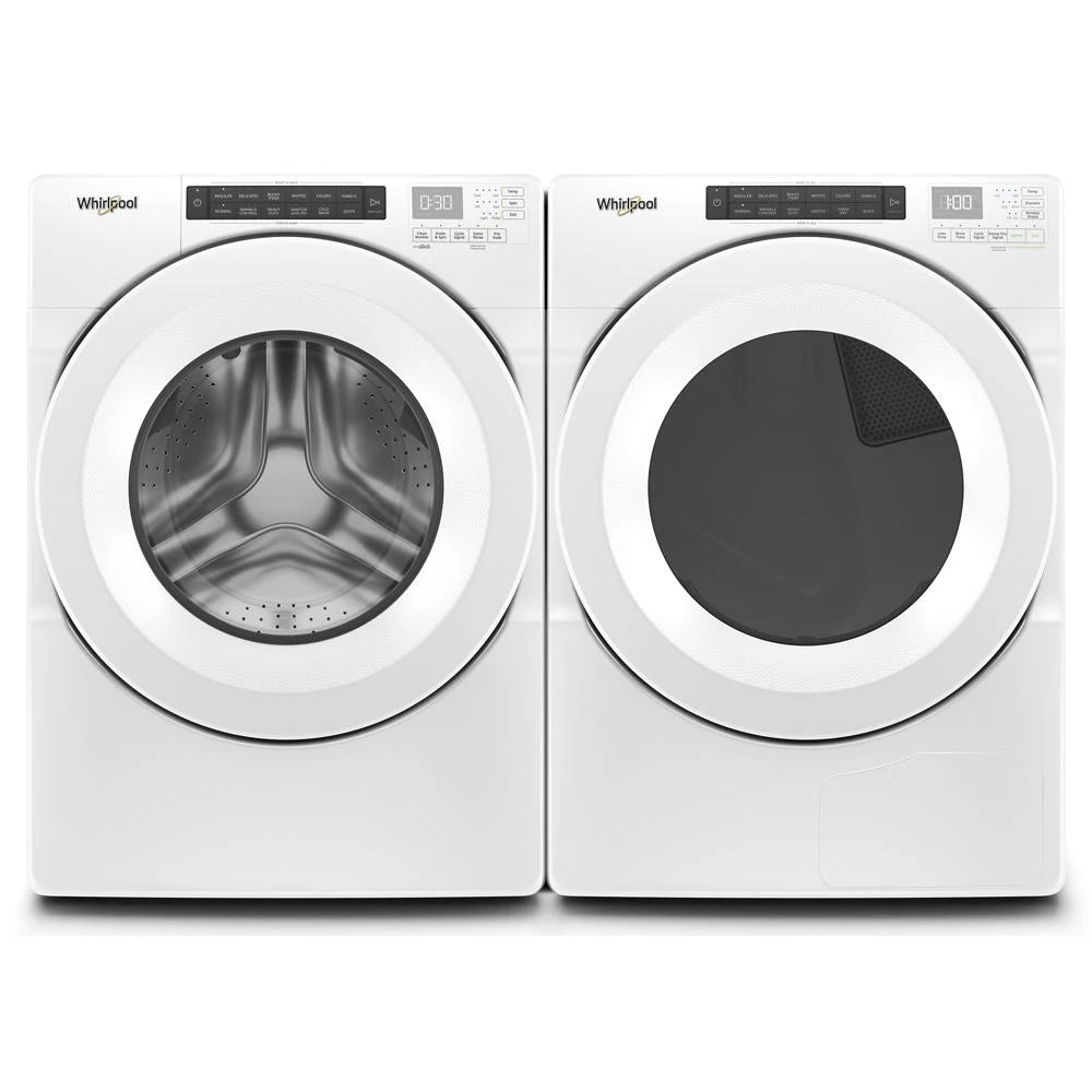 WHIRLPOOL 4.3 cu. ft. Closet-Depth Front Load Washer with Intuitive Controls - White (WFW560CHW)