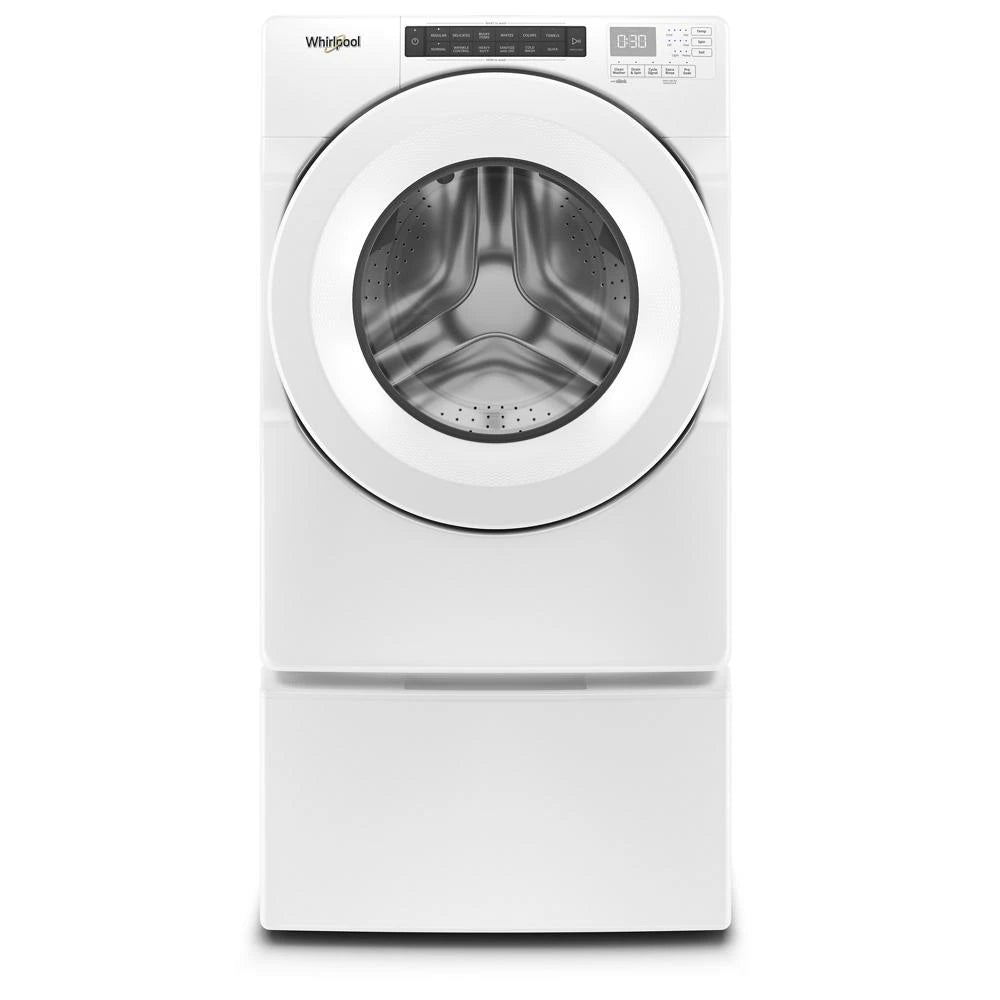 WHIRLPOOL 4.3 cu. ft. Closet-Depth Front Load Washer with Intuitive Controls - White (WFW560CHW)