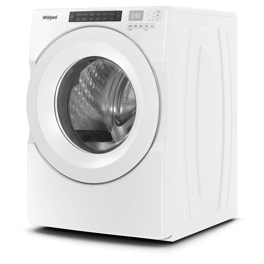 Whirlpool 4.3 cu. ft. Closet-Depth Front Load Washer with Intuitive Controls - White (WFW560CHW)