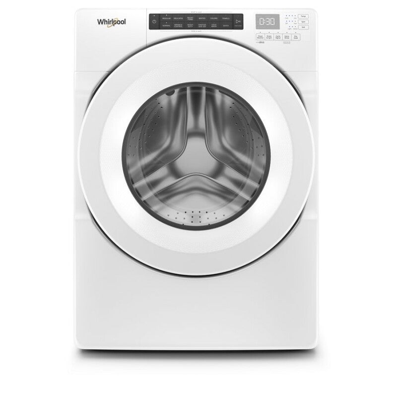Whirlpool 4.3 cu. ft. Closet-Depth Front Load Washer with Intuitive Controls - White (WFW560CHW)