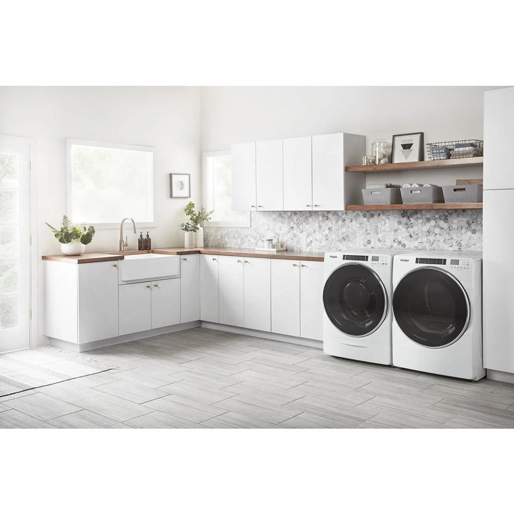 WHIRLPOOL 5.0 cu. ft. Front Load Washer with Load & Go™ XL Dispenser - White (WFW8620HW)