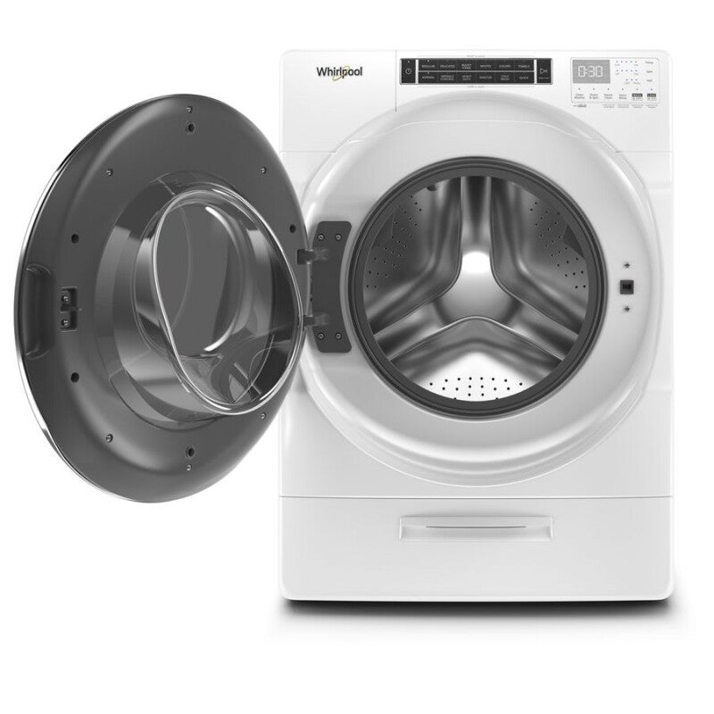 Whirlpool 5.0 cu. ft. Front Load Washer with Load & Go™ XL Dispenser - White (WFW8620HW)
