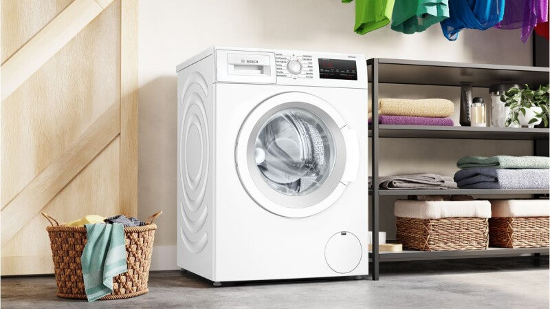 Bosch 300 Series Compact Washer  1400 rpm - White (WGA12400UC)