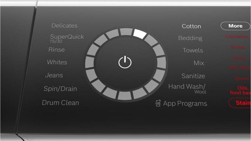 Bosch 500 Series Compact Washer   1600 rpm WGB24600UC - White (WGB24600UC)