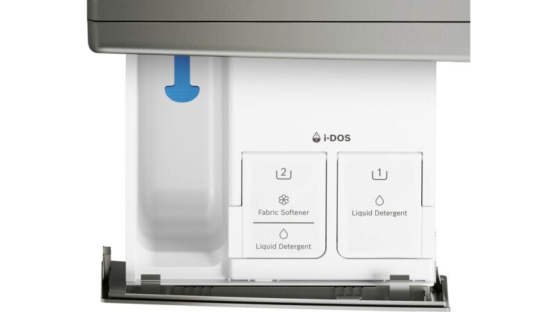 Bosch 800 Series Compact Washer - Pearl Steel (WGB246AXUC)