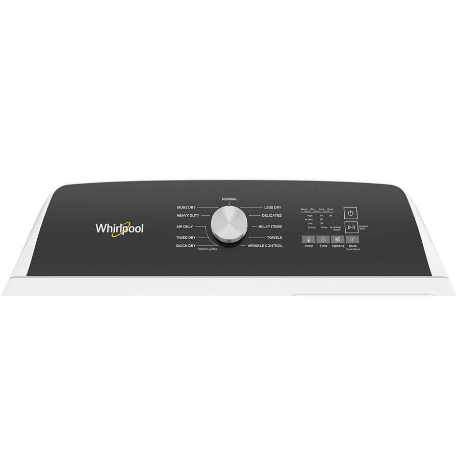 WHIRLPOOL 7.0 Cu. Ft. Top Load Gas Moisture Sensing Dryer - White (WGD5010LW)
