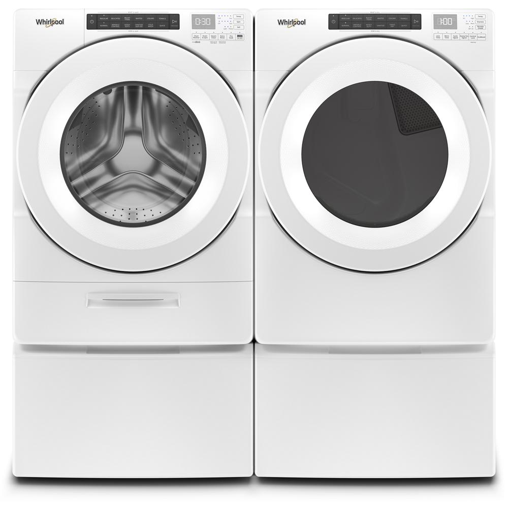 Whirlpool 7.4 cu. ft. Front Load Gas Dryer with Intuitive Touch Controls - White (WGD5620HW)