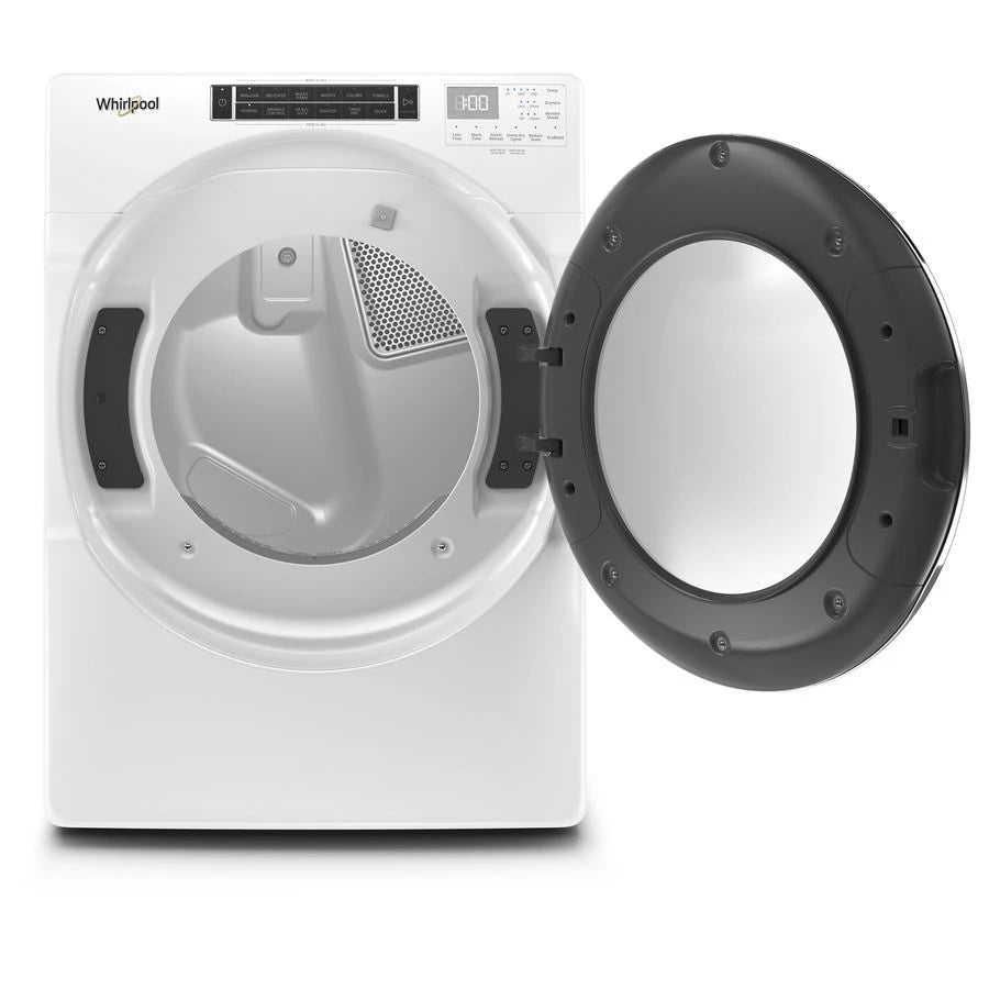 WHIRLPOOL 7.4 cu. ft. Front Load Gas Dryer with Steam Cycles - White (WGD8620HW)