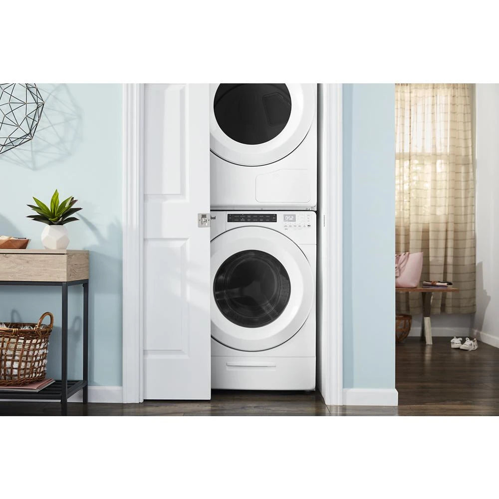 WHIRLPOOL 7.4 cu.ft Front Load Heat Pump Dryer with Intiutitive Touch Controls, Advanced Moisture Sensing - White (WHD560CHW)