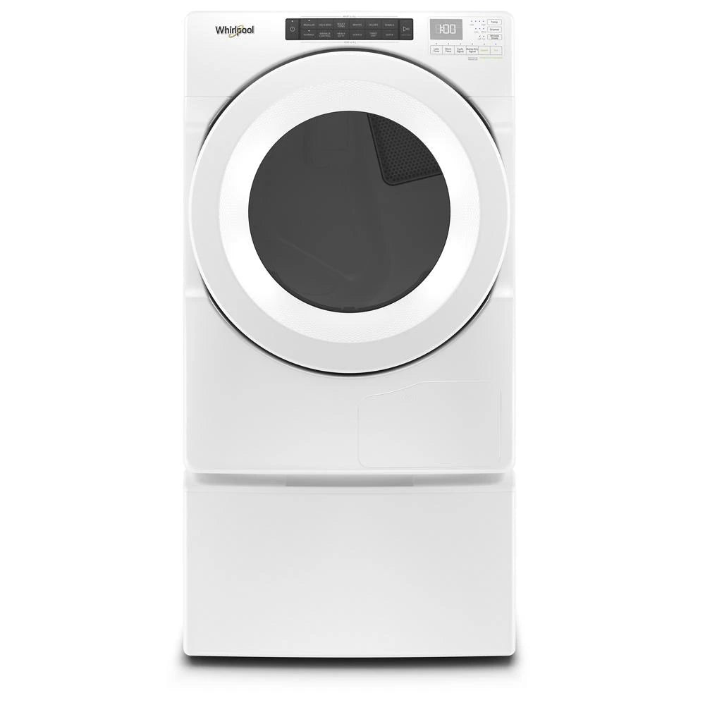 WHIRLPOOL 7.4 cu.ft Front Load Heat Pump Dryer with Intiutitive Touch Controls, Advanced Moisture Sensing - White (WHD560CHW)