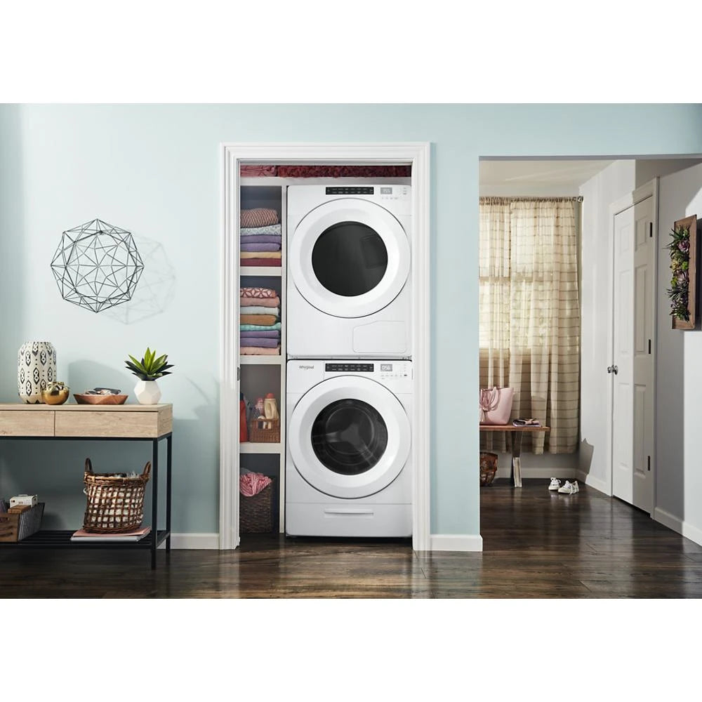 WHIRLPOOL 7.4 cu.ft Front Load Heat Pump Dryer with Intiutitive Touch Controls, Advanced Moisture Sensing - White (WHD560CHW)