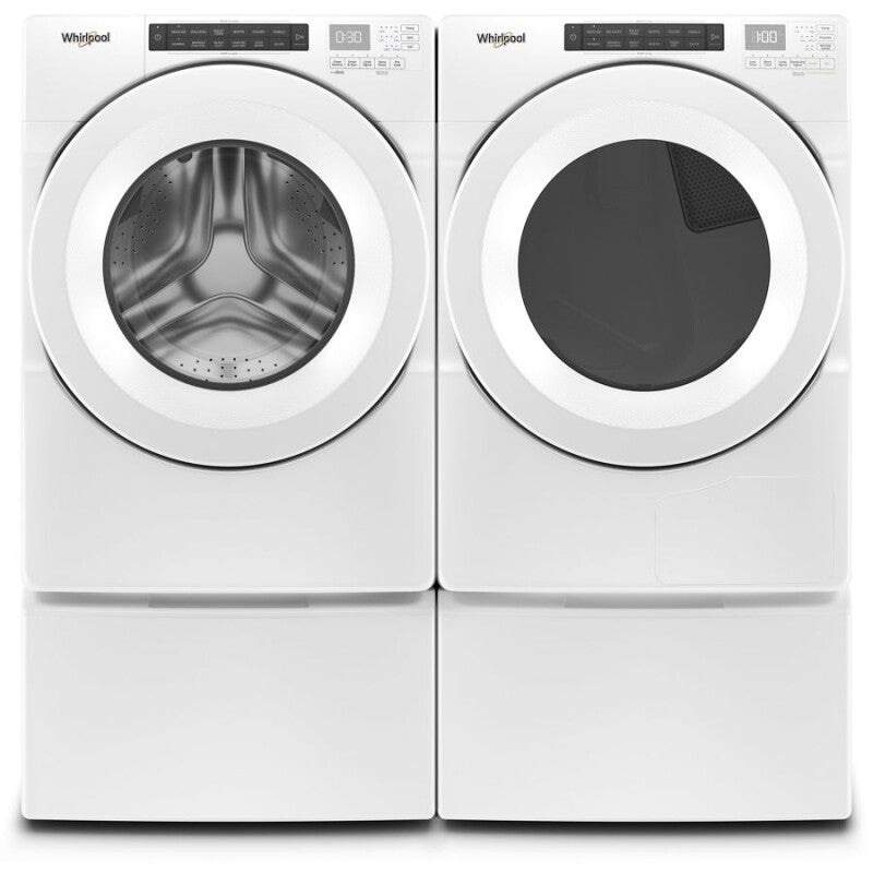 Whirlpool 7.4 cu.ft Front Load Heat Pump Dryer with Intiutitive Touch Controls, Advanced Moisture Sensing - White (WHD560CHW)
