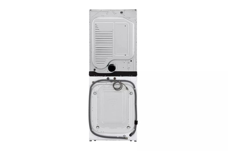 LG Single Unit Front Load LG WashTower™ with Center Control™ 4.5 cu. ft. Washer and 7.4 cu. ft. Gas Dryer - White (WKG101HWA)