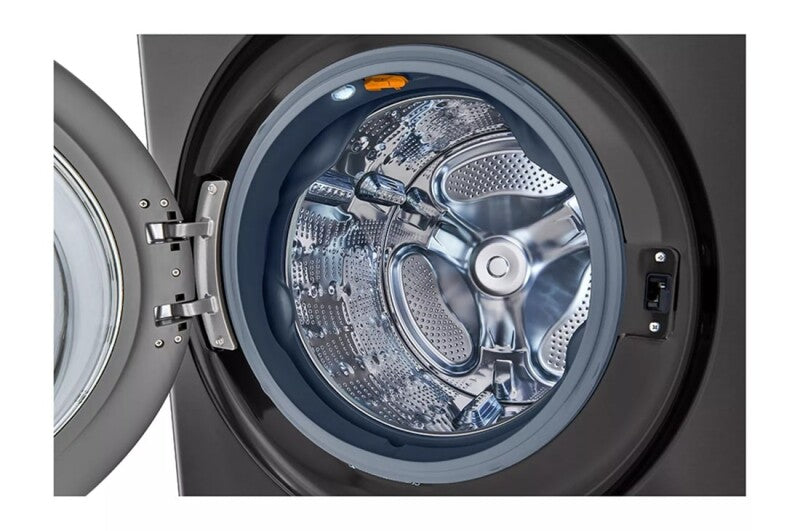 LG LG WashTower™ Single Unit Front Load 4.5 cu. ft. Washer and 7.2 cu. ft. Heat Pump Ventless Dryer - Black (WKHC202HBA)